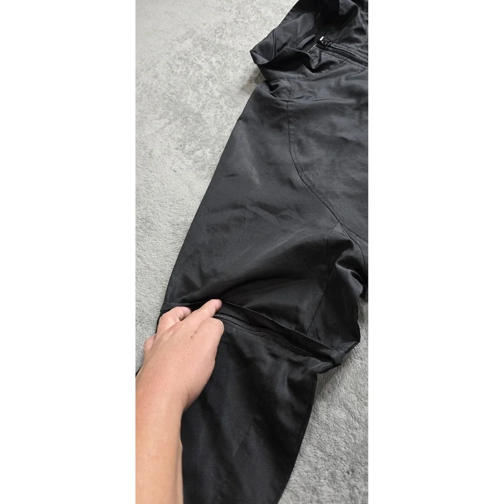 Smitty Jacket Convertible Sleeves Water Repellent Mens Small Black Pac 12 CFO